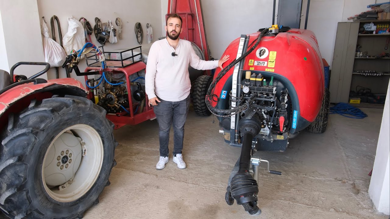 YÜZDE ELLİ TASARRUF SAĞLAYAN YENİ ELEKTRİKLİ İLAÇLAMA MAKİNAMIZ