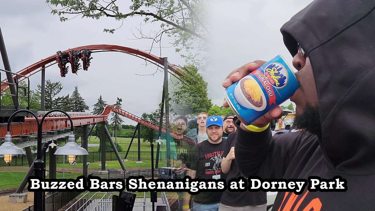 Returning to Dorney Park with the Buzzed Bars for Coaster Rides...and a Chili Chug?