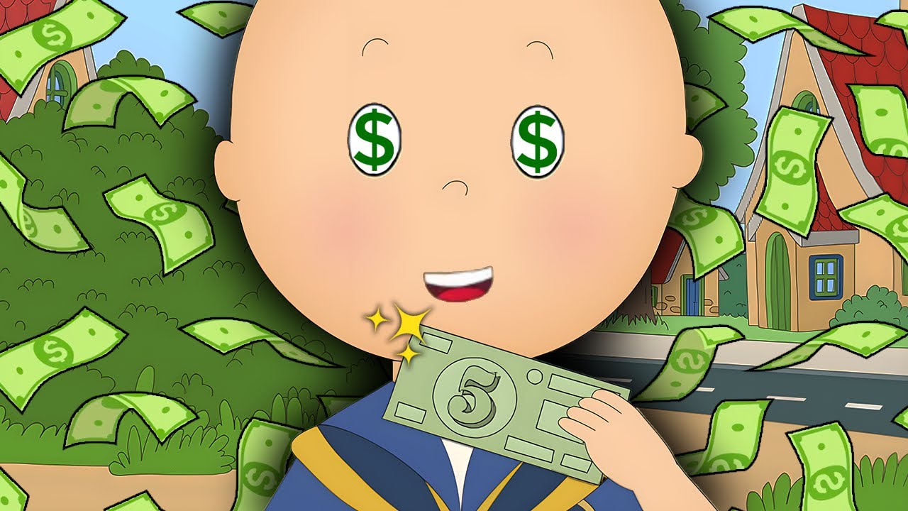カイユー | お金を稼ぐ | 面白い漫画 | キッズ漫画 | ケイルー | Caillou