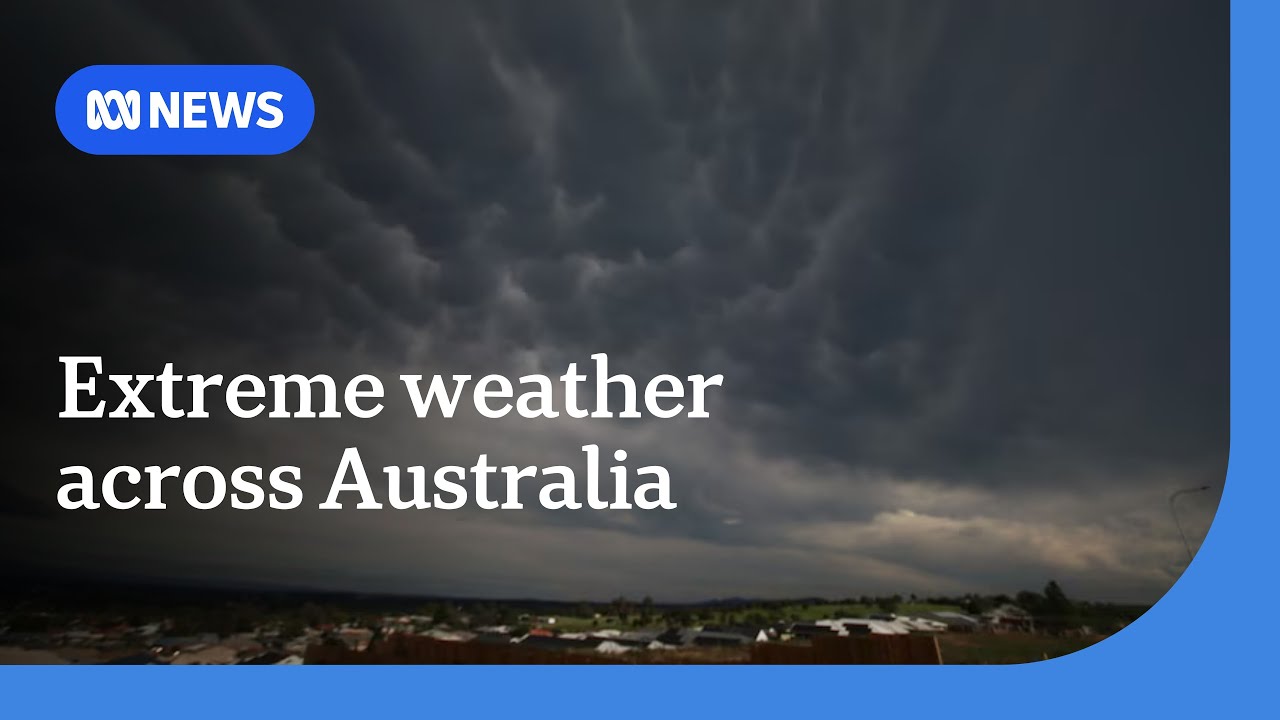 Cyclone approaches Broome with giant hail forecast for Queensland | ABC NEWS