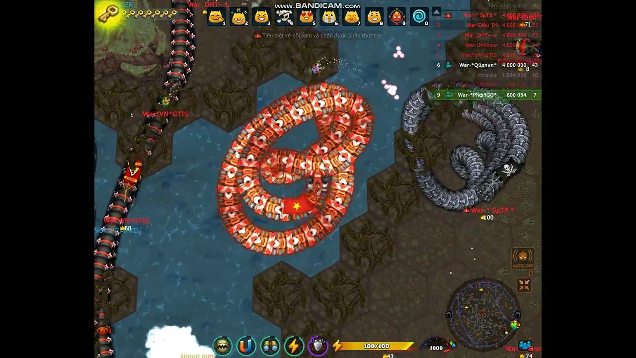 LITTLE BIG SNAKE🐍|WAR FEED 4M|45P TO 6 PEOPLE 4M|EPIC 4