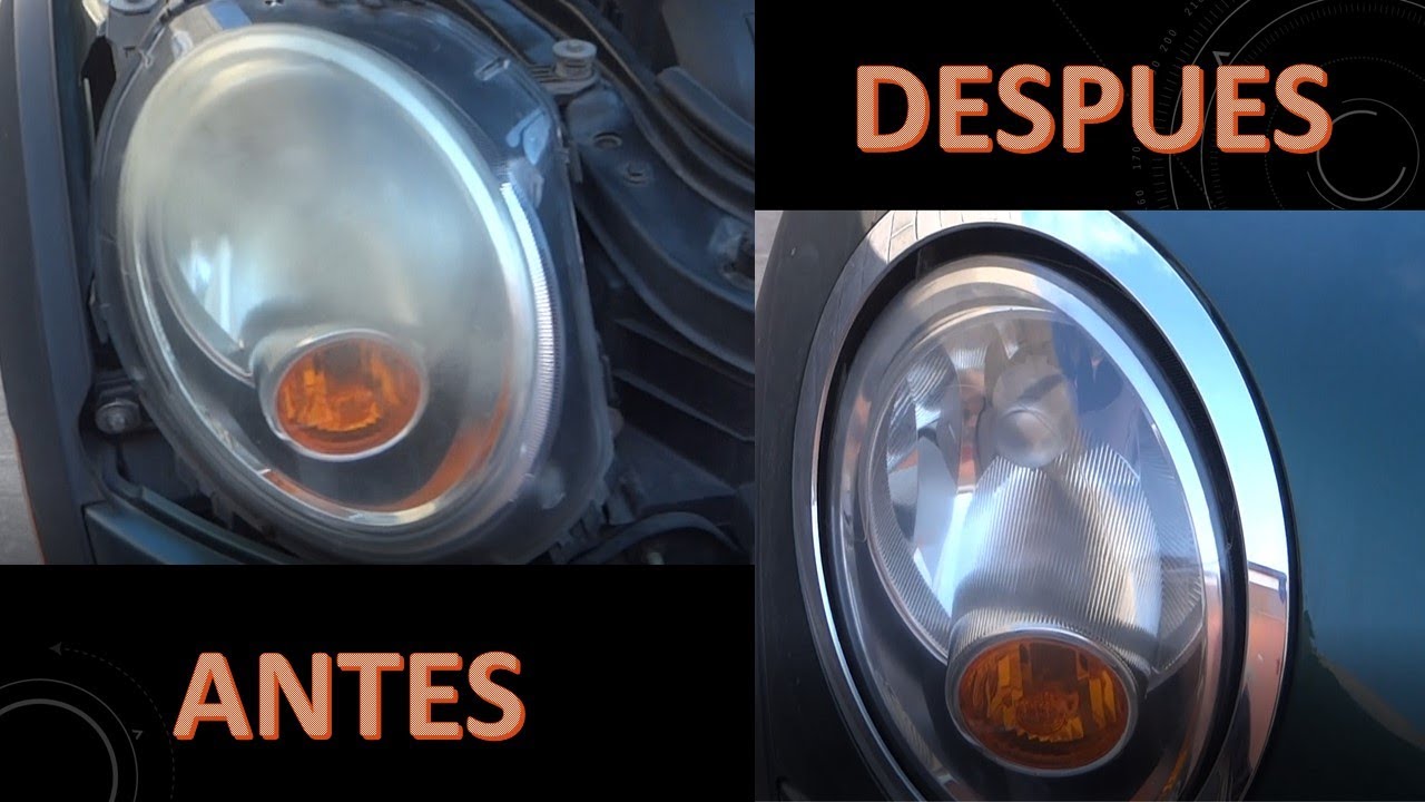 RESTAURACIÓN DE FAROS MINI COOPER
