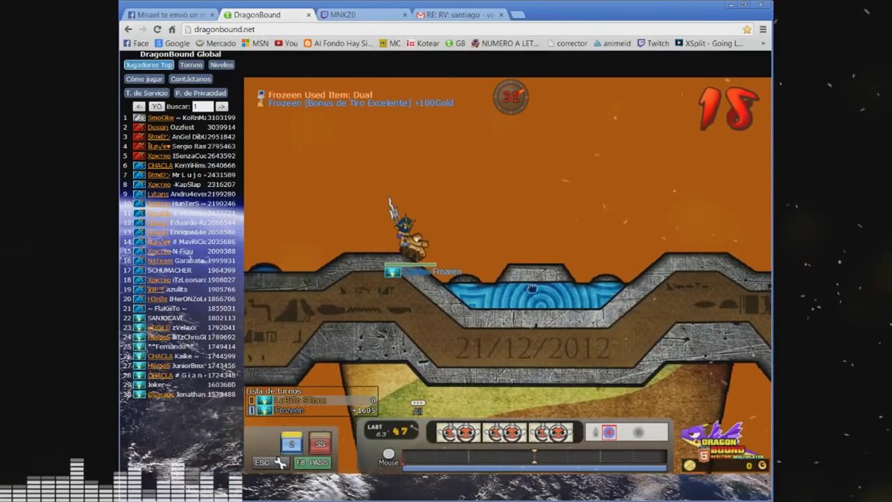 LoBiTo SToNe vs FROZEEN   LA ULTIMA BATALLA   DragonBound 2015