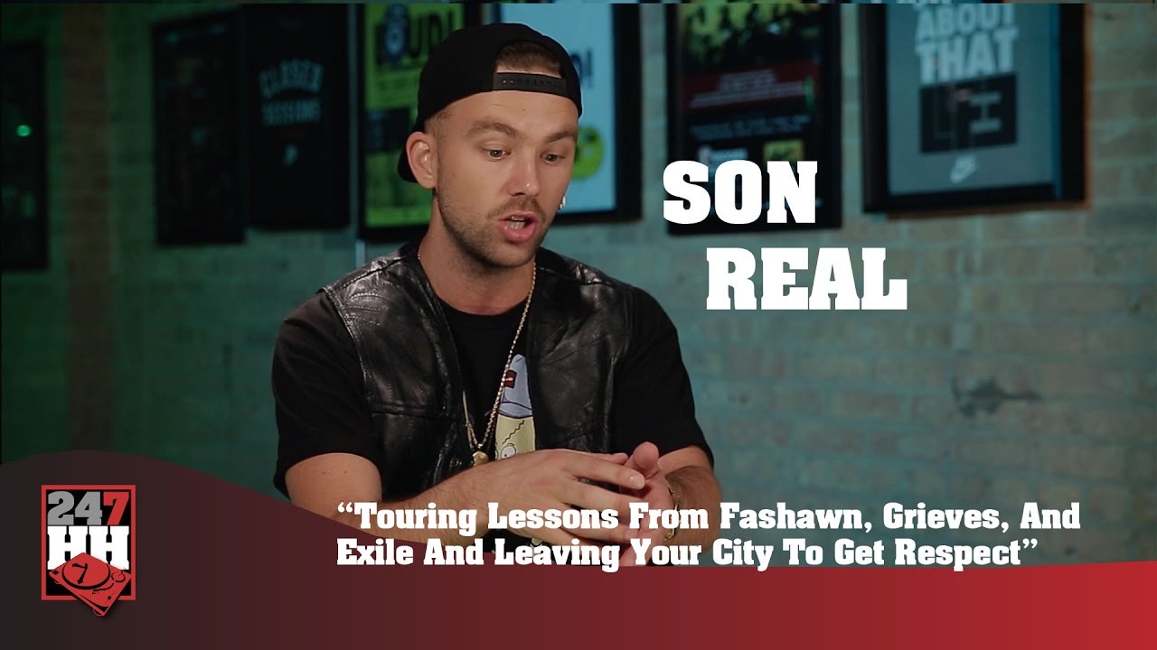 SonReal - Learned A Lot Being On The Road With Fashawn, Grieves, And Exile (247HH Exclusive)