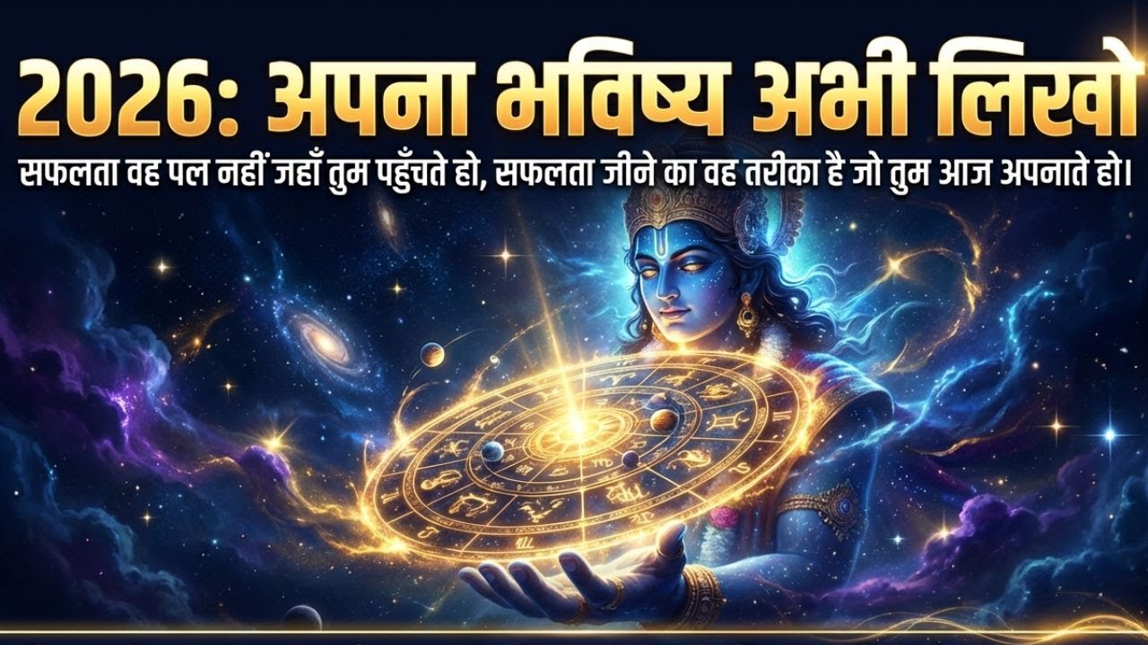2026 Plan: Discipline & Consistency | Krishna’s Advice for Success & Mental Peace