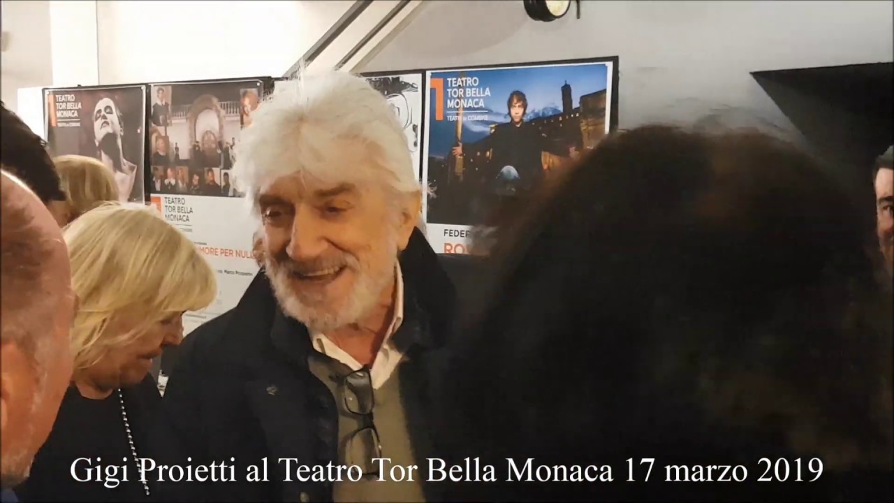 2019 03 17 GIGI PROIETTI AL TEATRO TOR BELLA MONACA