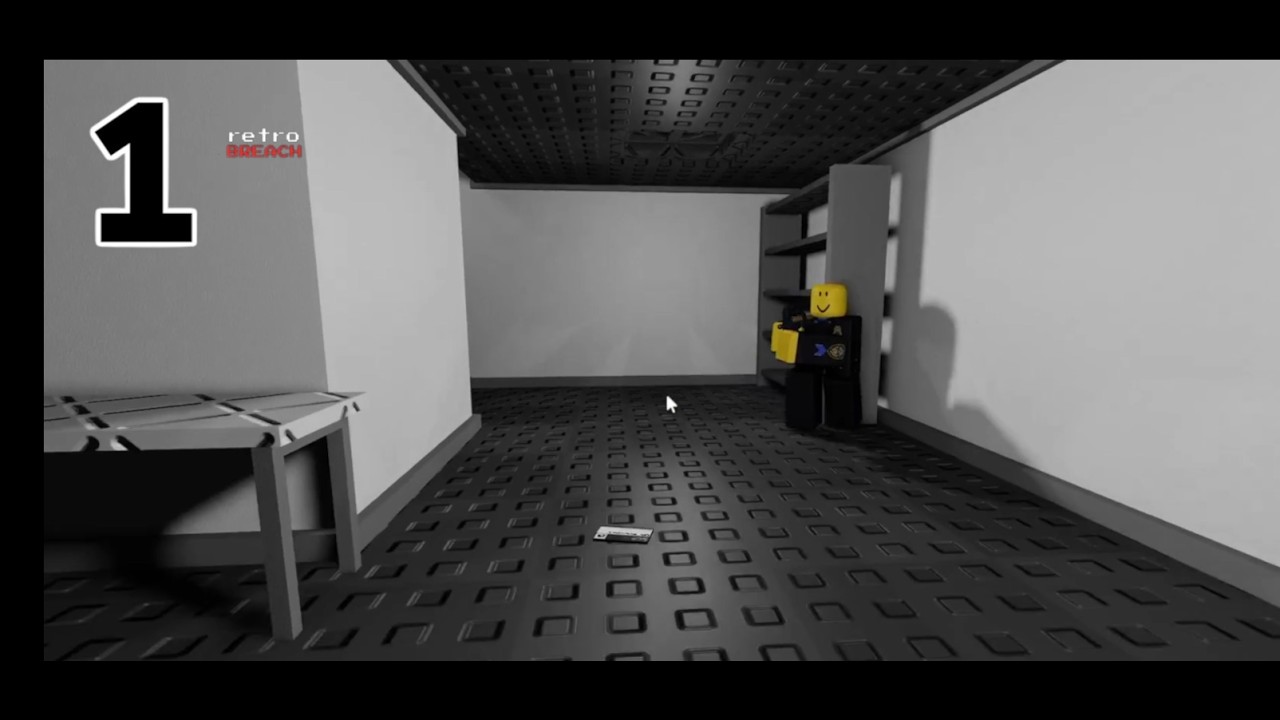 SCP Retrobreach gameplay #1
