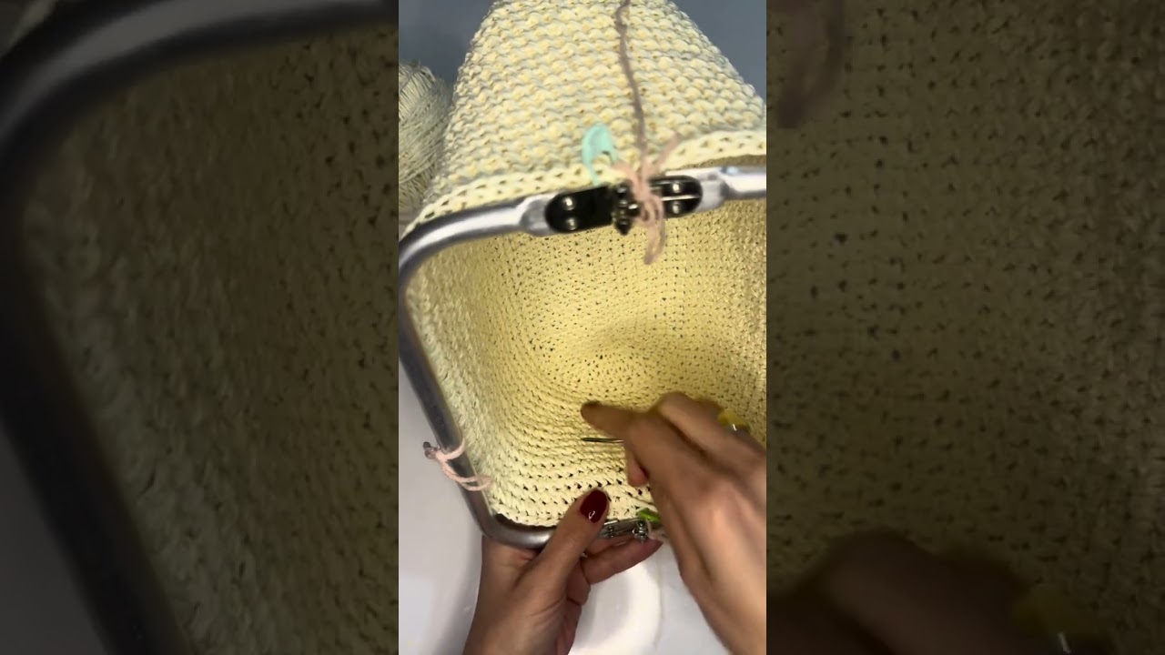Kağıt ip ile burslu çanta yapımı