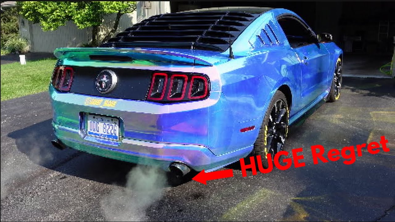 Going CATLESS on a V6 Mustang... 😮😬