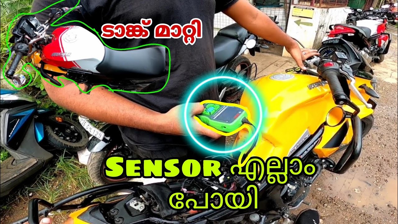 ഇപ്പോൾ ഒരു തീരുമാനം ആയി.missing issue solved mahindra mojo. #yellow cruiser