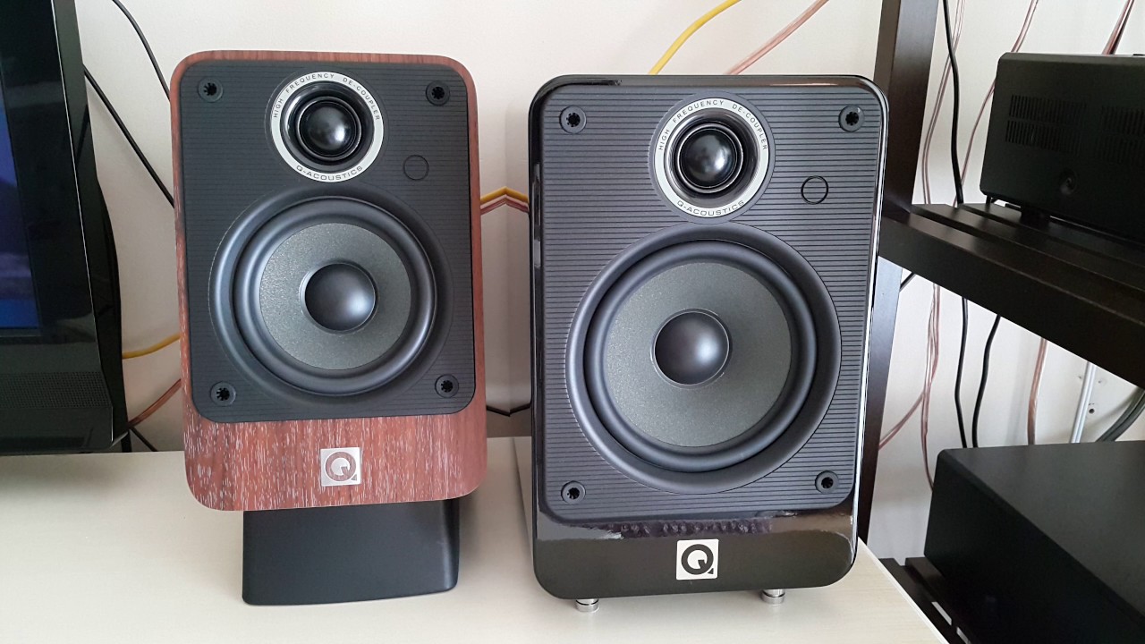 Q Acoustics 2020i & 2010i Yamaha R-N301 4k video