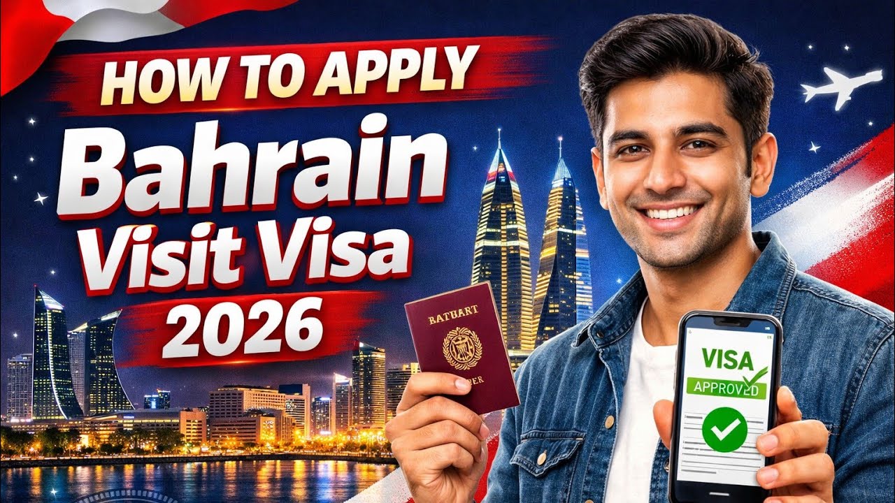 E-Visa for Bahrain 2026 | Complete Guide for Pakistanis & Indians