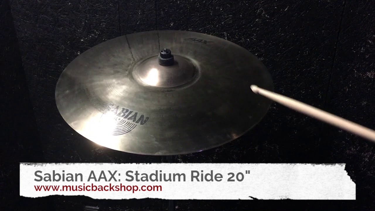 Sabian AAX Stadium Ride 20" / Cymbale Occasion MusicBackShop