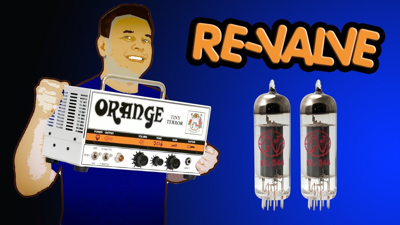 Tiny Terror Valve Change EL84 by JJ Electronics [Tesla]