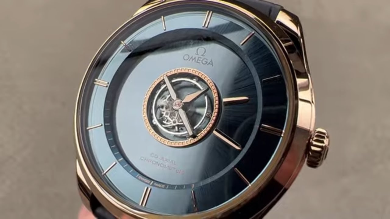 Omega De Ville Tourbillon Numbered Edition 528.53.44.21.03.001 Omega Watch Review