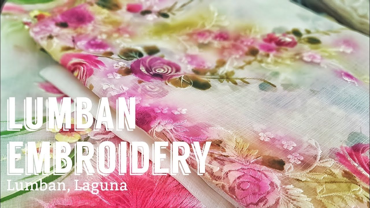 Lumban Keeps the Filipino Embroidery Tradition Alive