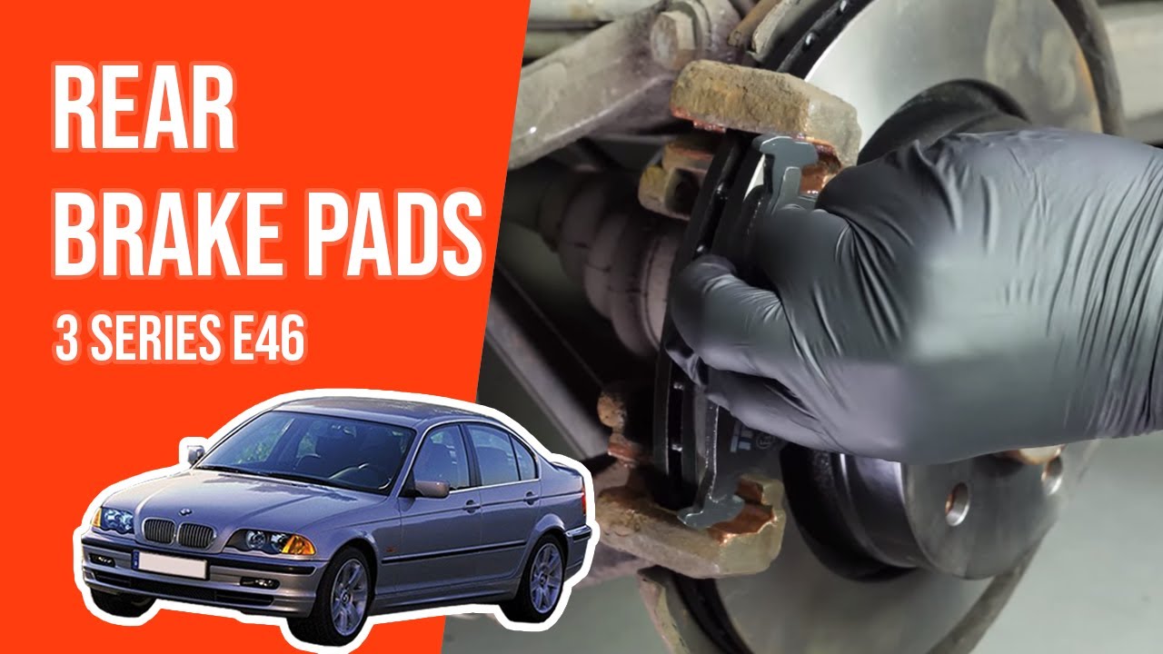 How to replace the rear brake pads BMW 3 Series E46 🚗