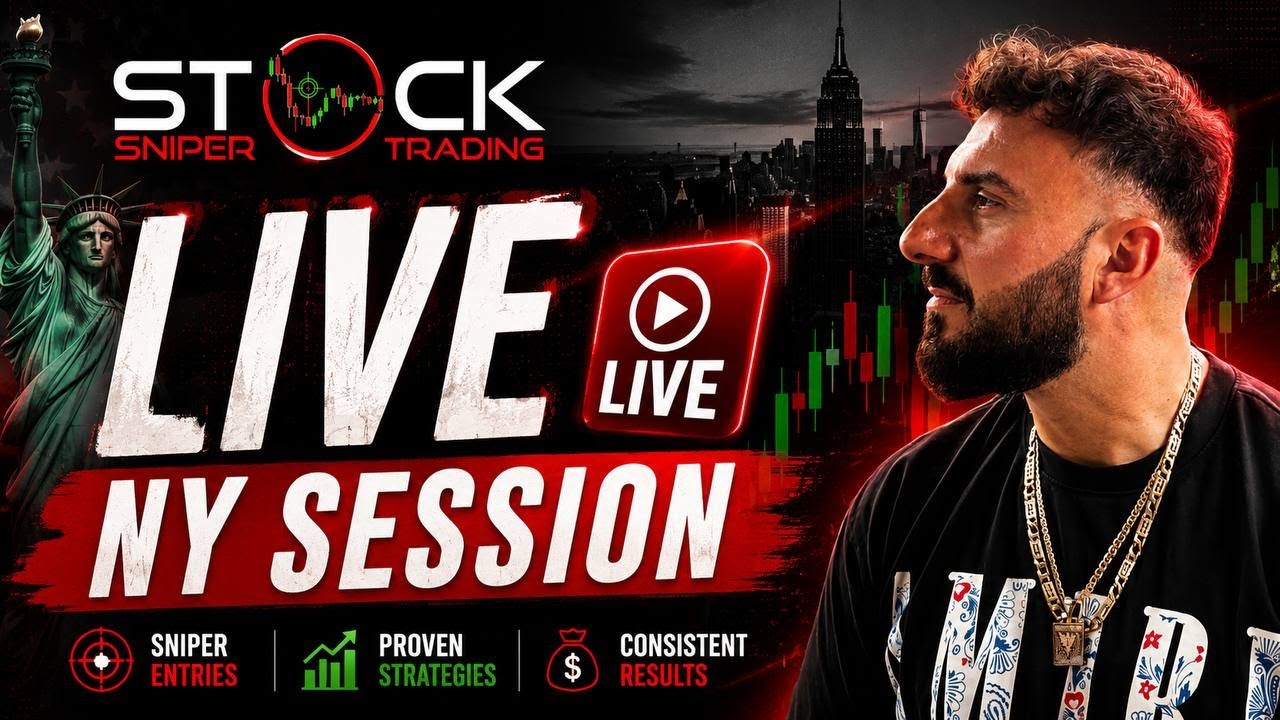 Live NY Trading & Analysis - Forex (GOLD) XAUUSD & NAS100/US30 - SPACEX IPO!
