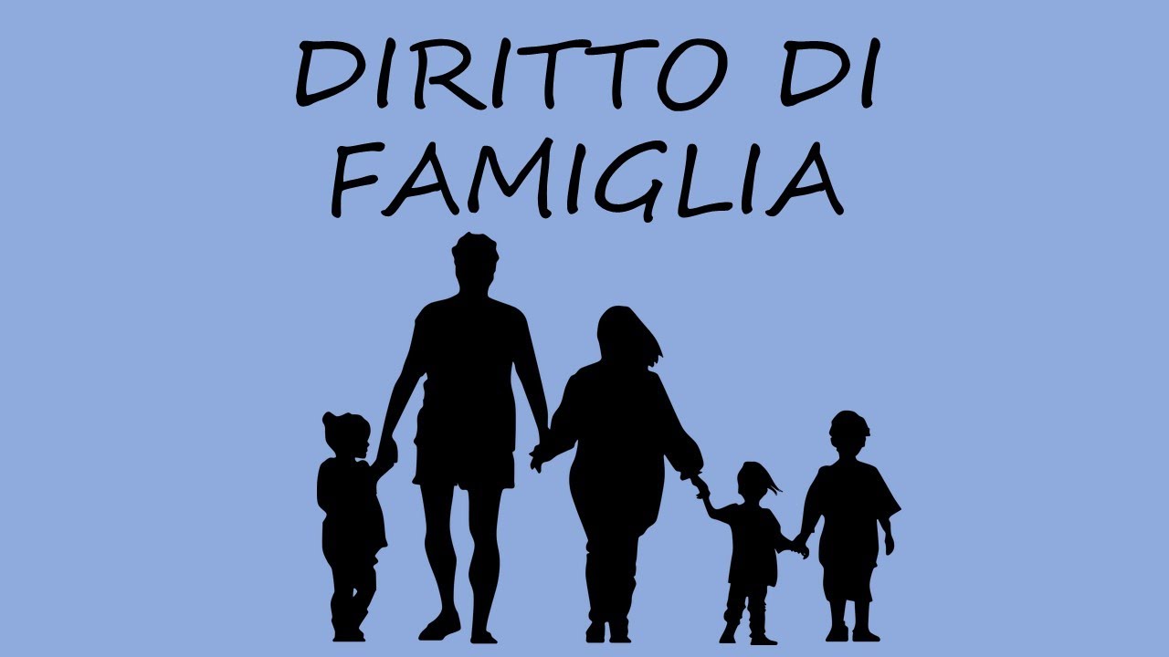 Video lezione DIRITTO DI FAMIGLIA
