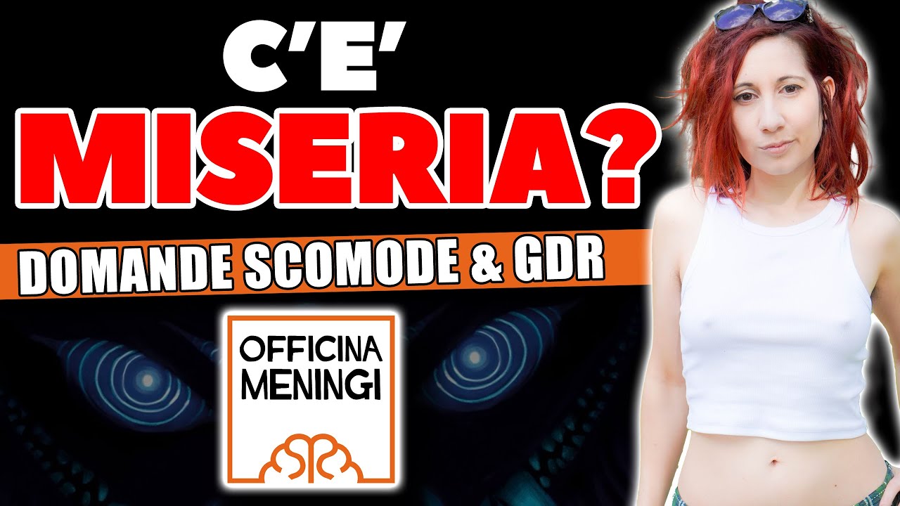 C'è MISERIA? - DOMANDE SCOMODE a Officina Meningi