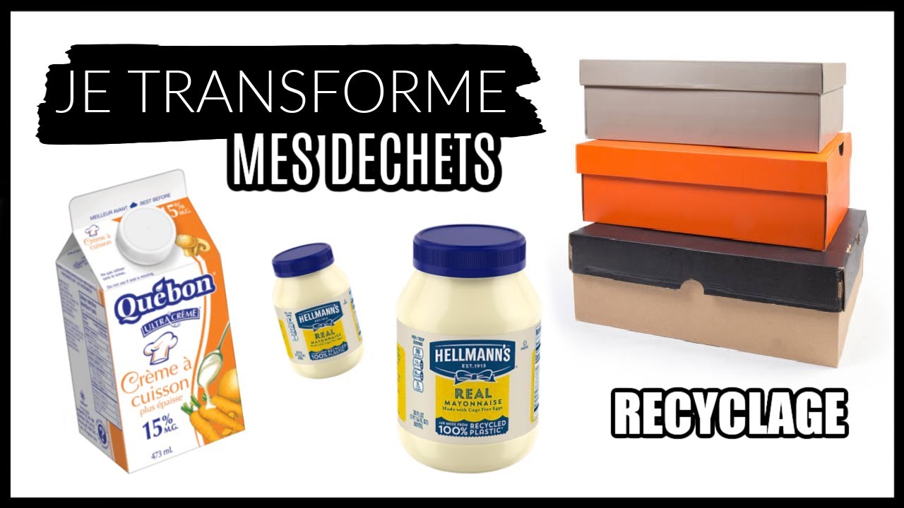 JE TRANSFORME MES DECHETS DU QUOTIDIEN IDÉES & ASTUCES RECYCLAGE
