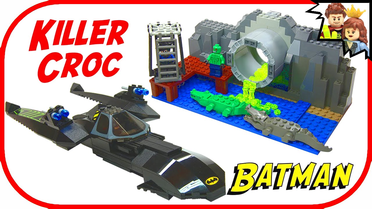 LEGO BATMAN Killer Croc's Lair with Nightwing Cuusoo Project by BrickQueen
