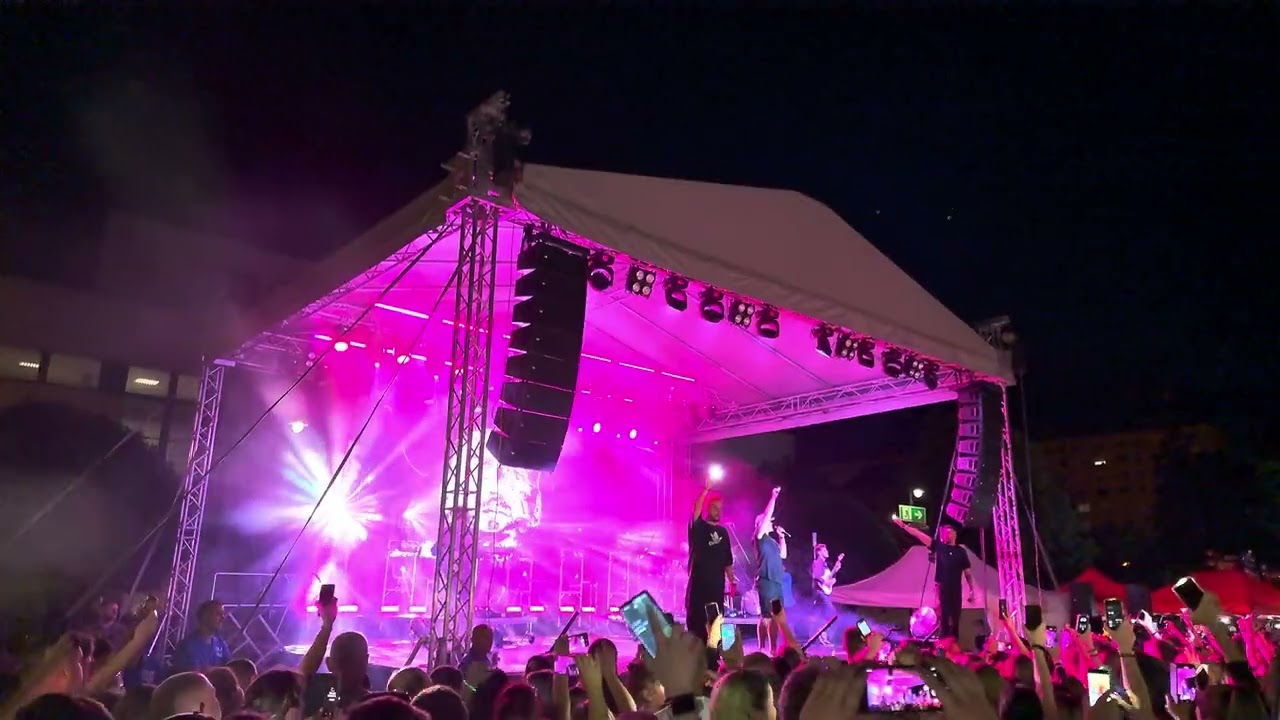 Follow The Flow Anyám mondta Tiszaújváros Triatlon 2023.07.06 4K30fps #followtheflow #koncert #4k