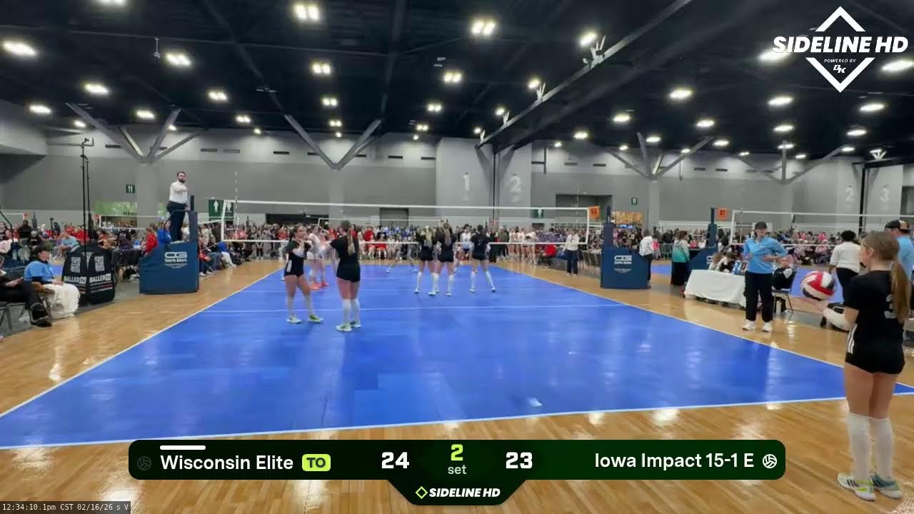 Iowa Impact 15-1 E vs. Wisconsin Elite (2026.02.16)