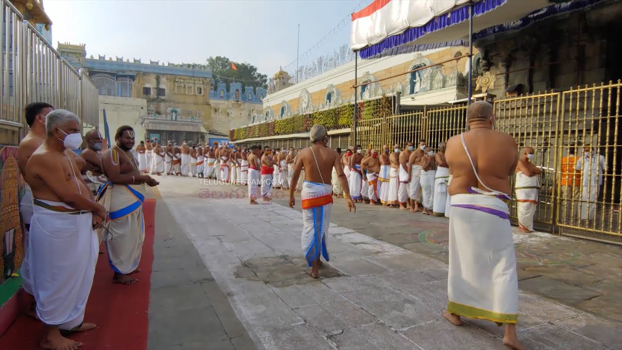 Beautiful Scene at Tirumala Sri Venkateswara Swamy Temple