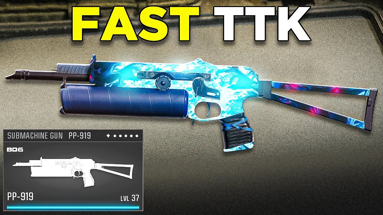 the FASTEST KILLING SMG in Warzone! 👑 (Best PP-919 Class Setup)