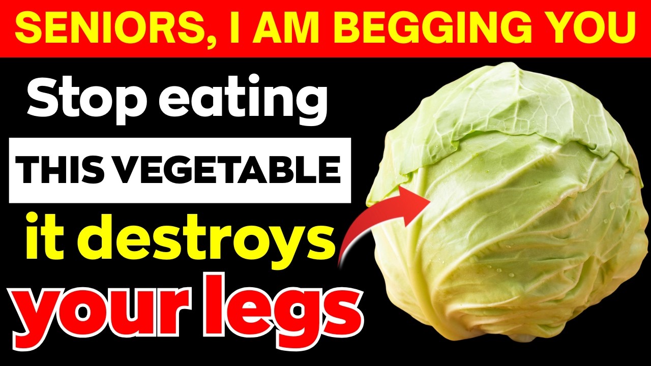 Over 60? STOP Eating 7 WORST Vegetables - They Are Destroying Your Leg Strength | Senior Health