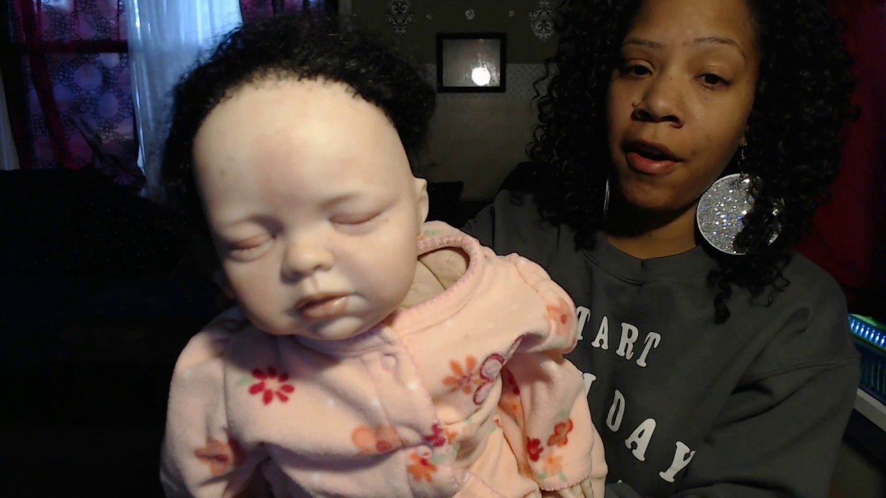 Stripping a boo boo Reborn doll, repainting, acrylic paint, beginners