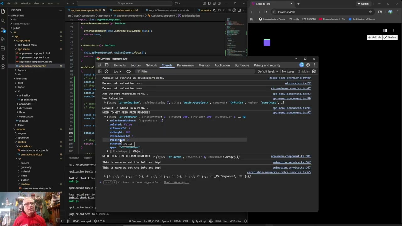 371 -ThreeJS and Angular Space And Time Application: Multi animation fix