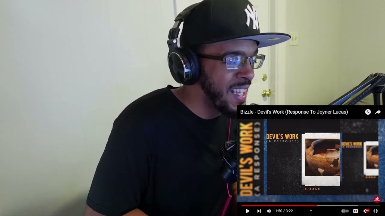 Bizzle - Devil's Work (Response To Joyner Lucas) (REACTION!!)