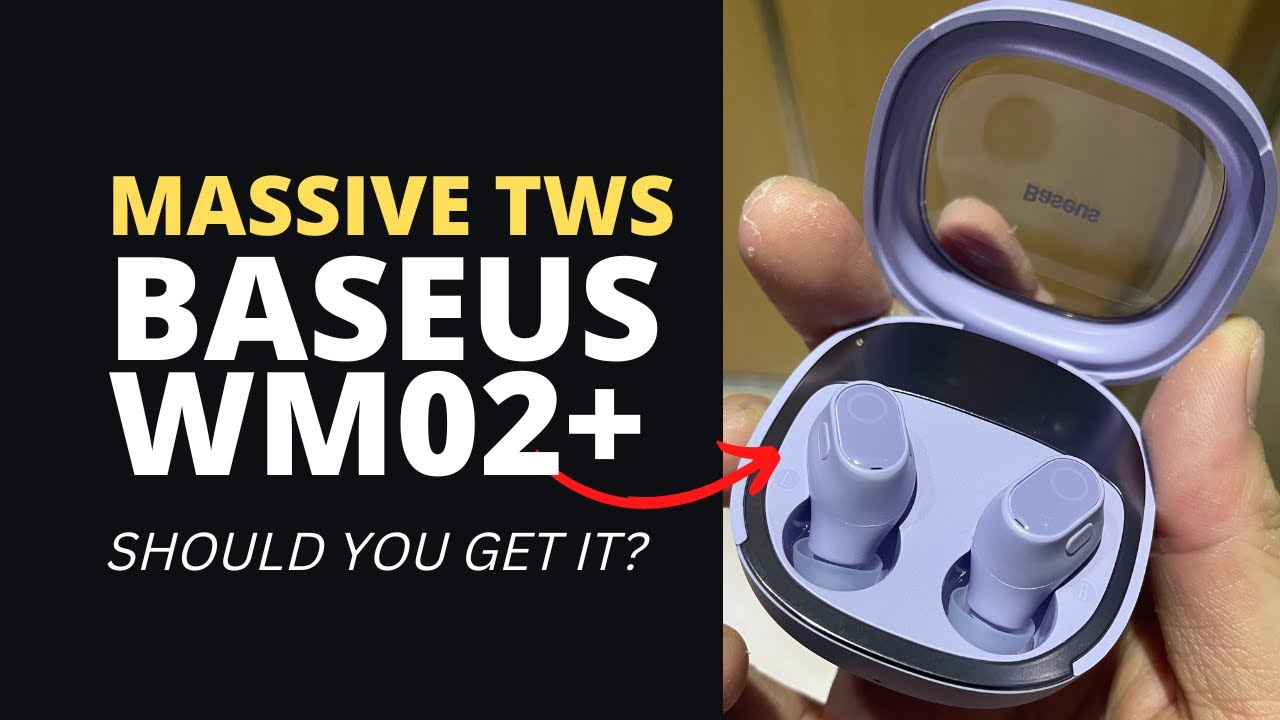 Baseus Bowie WM02+ (WM02 plus) Review + Mic test: WATCH THIS BEFORE YOU BUY!