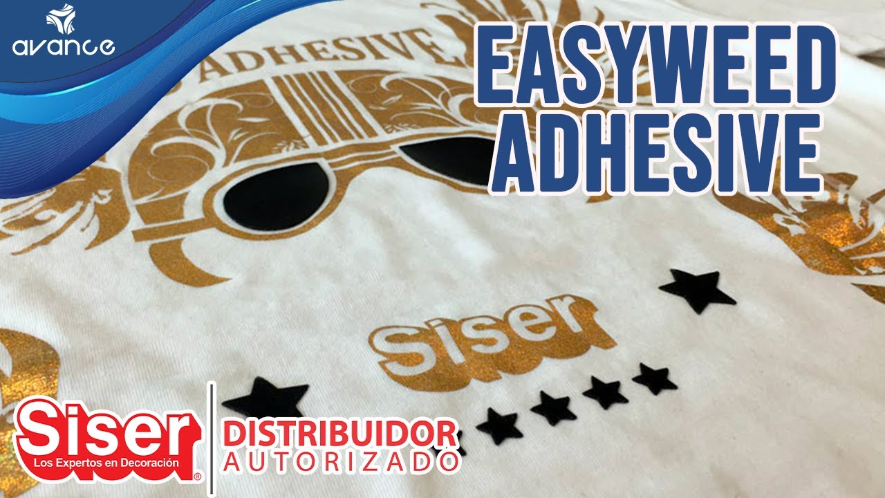 Estampando foil en prendas con Vinil Textil SISER EasyWeed® Adhesive - Explosión Creativa