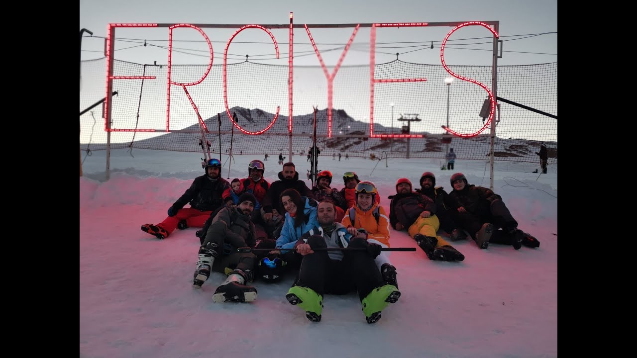 Kayseri Erciyes Ski Center - Snowmobile and ski