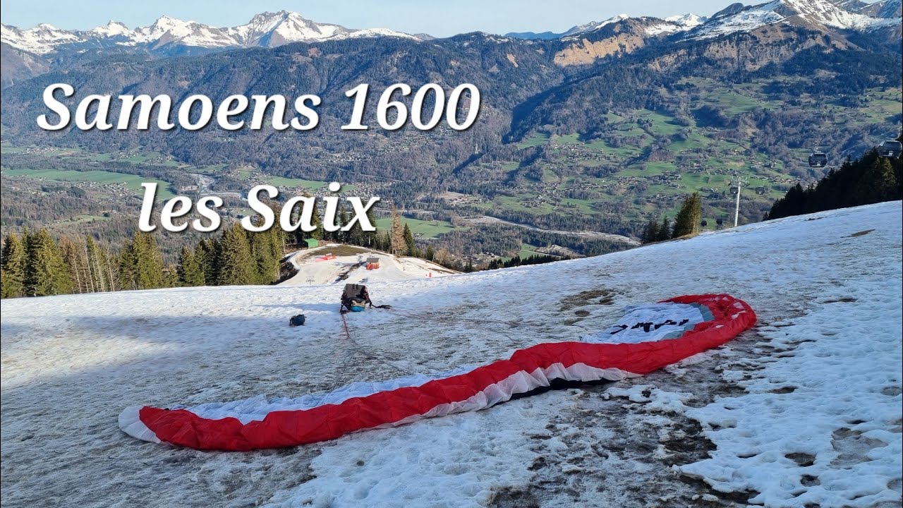 parapente Samoens 1600 - le 20 mars 2024