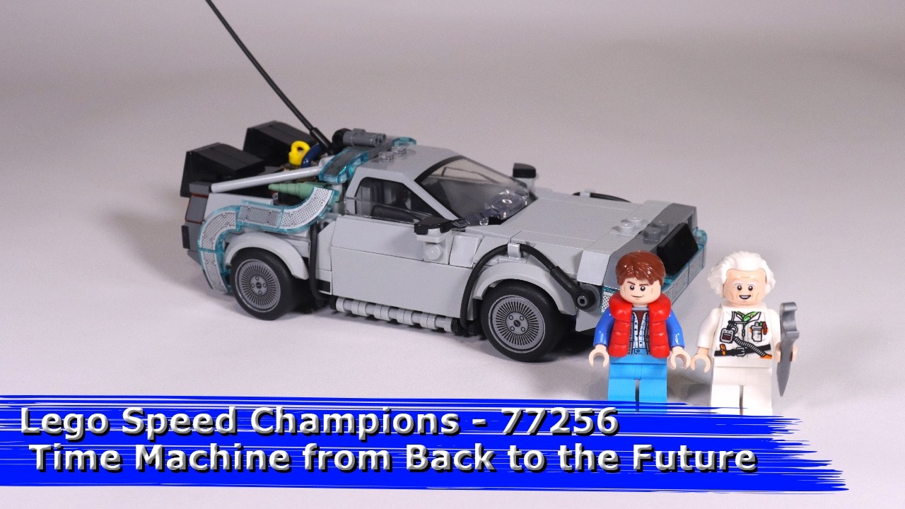 Lego set Speed Champions #268 - 77256 Time Machine from Back to the Future