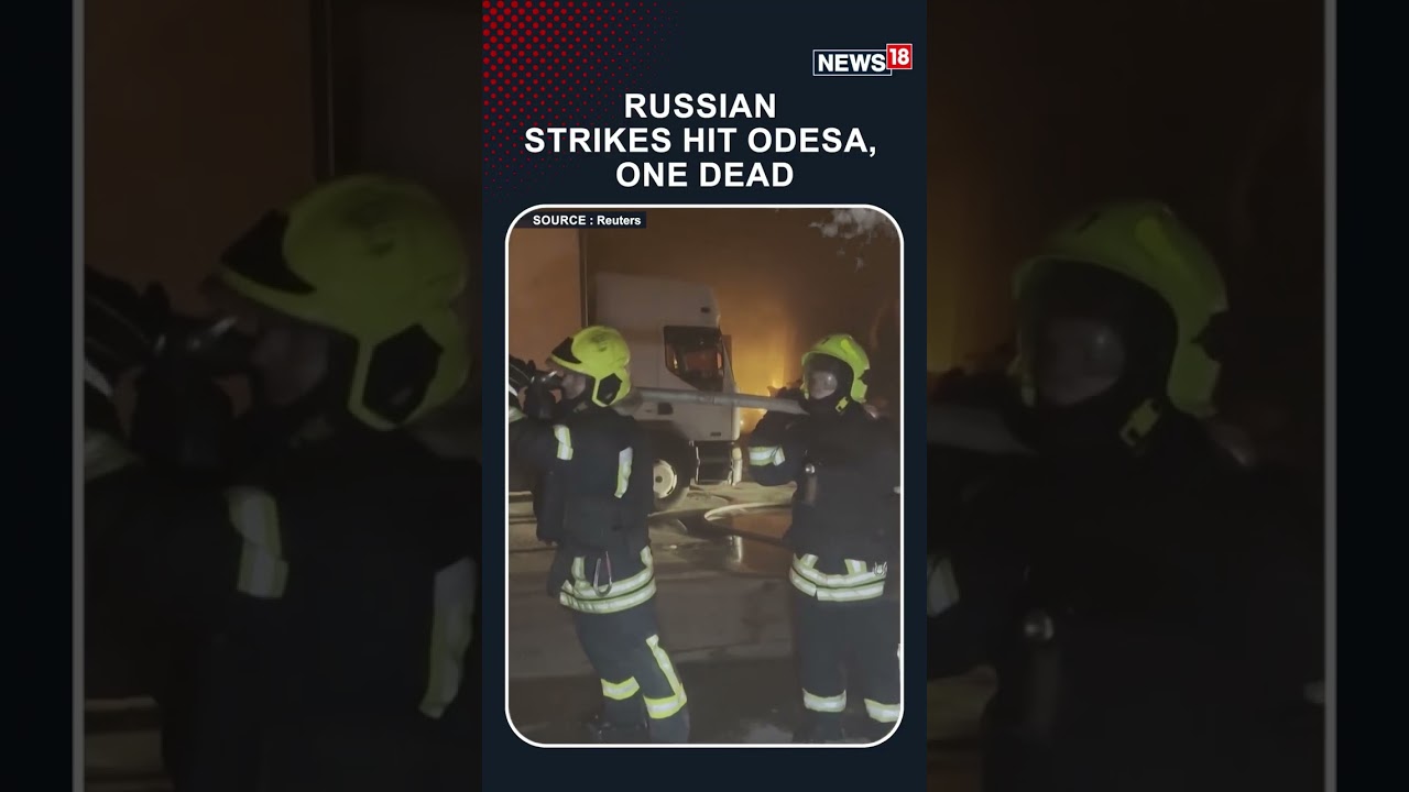 Odesa Strike: Russian Attacks Kill One, Damage Civilian Sites | Ukraine War | Putin | N18S