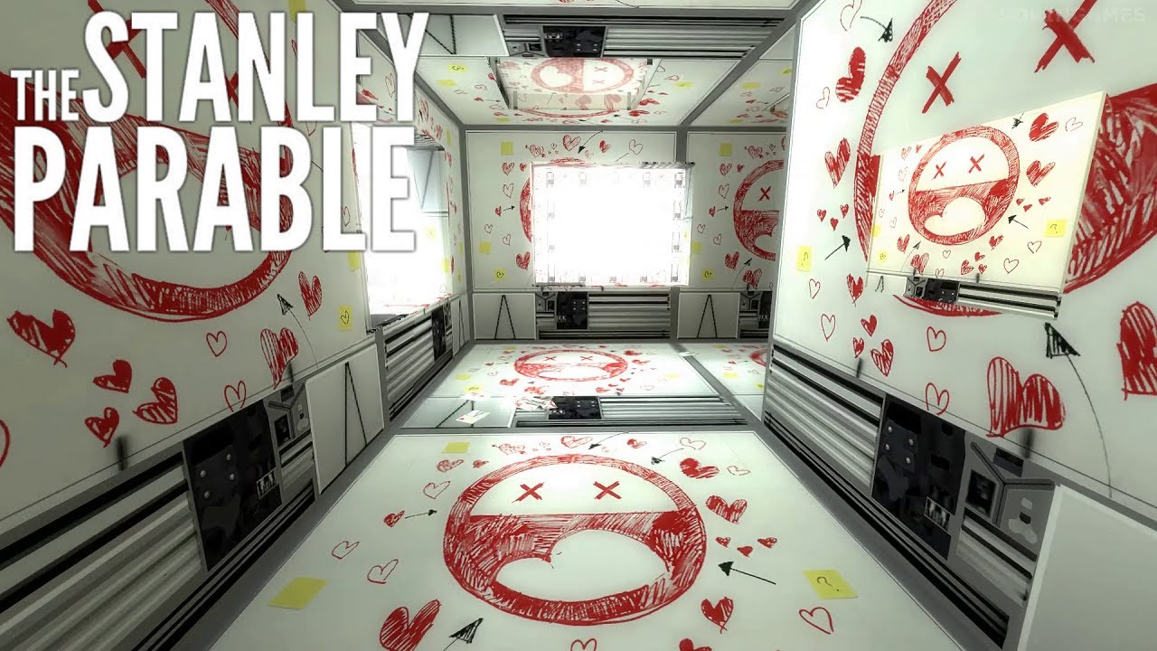 The Stanley Parable - Heaven Ending / Elevator Ending (HD,60fps)