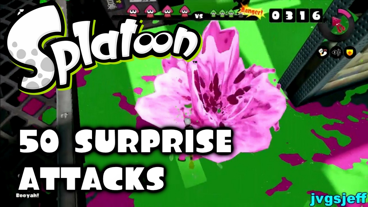 Splatoon - 50 Surprise Attacks