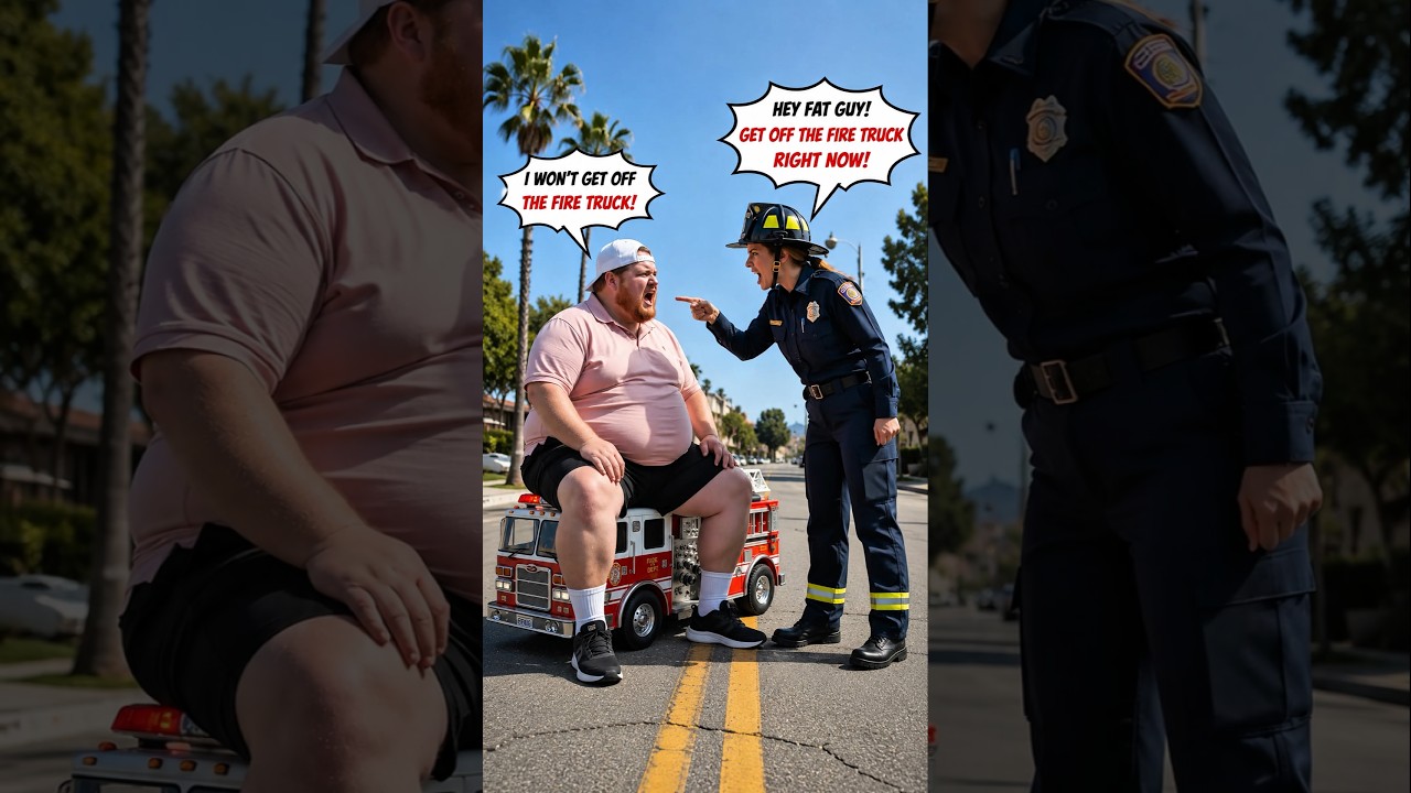 🚒 I STOLE A FIRE TRUCK... AND GOT BUSTED! 😱 (Gone wrong)