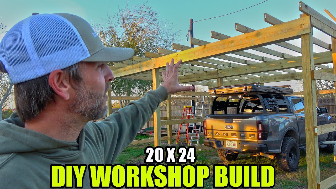 Dad Would Be Proud | 20x24 DIY Workshop Build With The Crockers