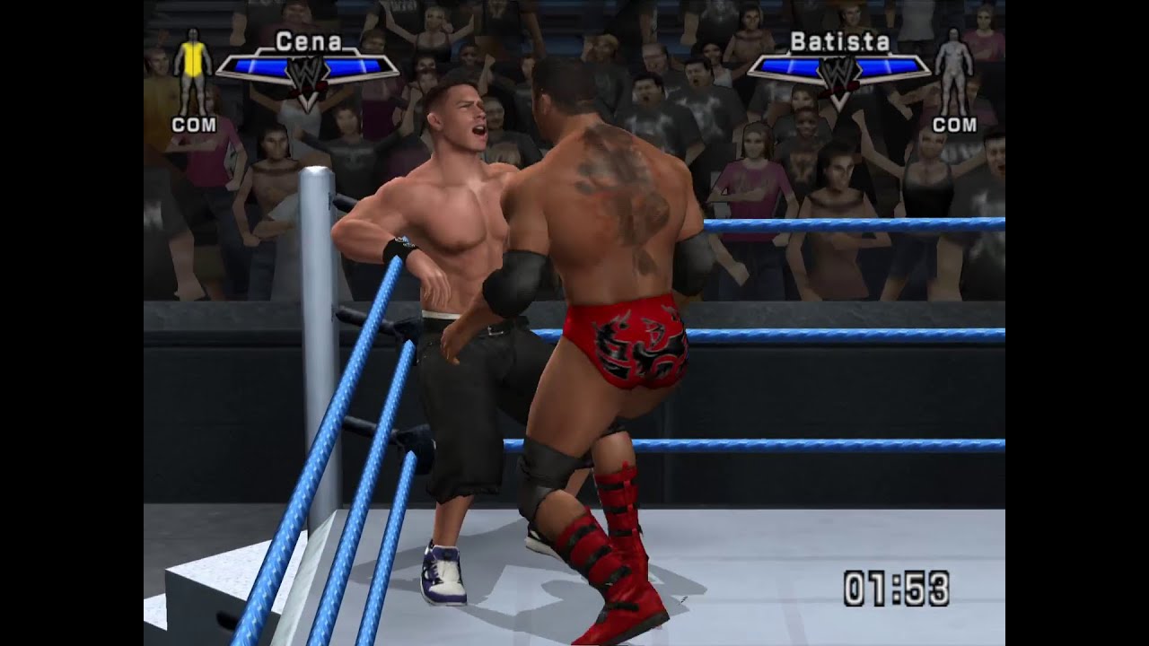 John Cena vs Batista | WWE SmackDown! vs. RAW 2007 | 2023-08-04