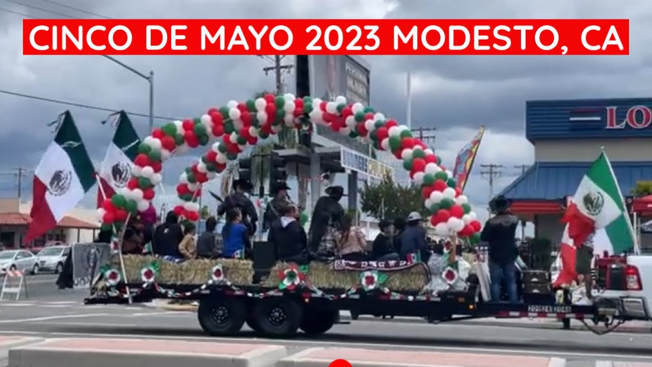 Desfile Cinco de Mayo 2023 Modesto, California.
