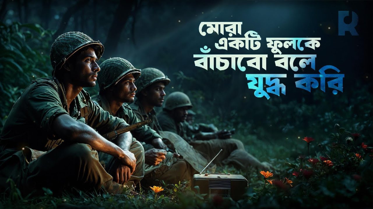 মোরা একটি ফুলকে বাঁচাবো বলে যুদ্ধ করি | Mora Ekti Phool Ke | Bangla Patriotic Song | Roufs Music