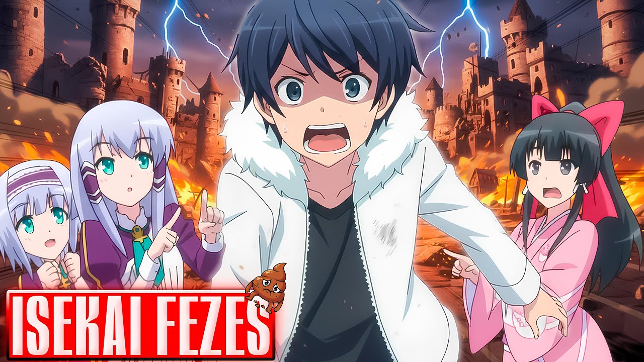 O ANIME MAIS GENÉRICO DA HISTÓRIA!!!! (isekai do telefone)