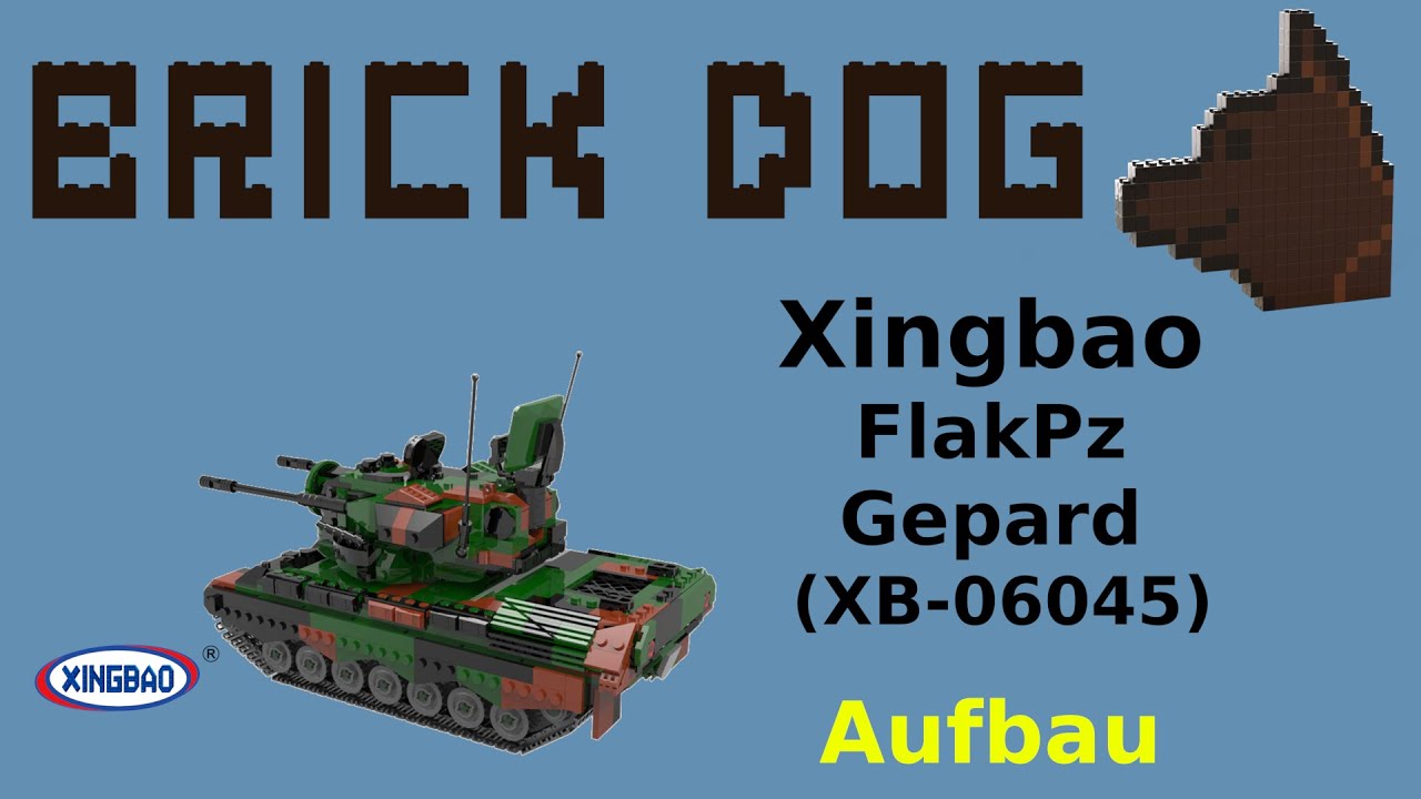 Xingbao - FlakPz Gepard (XB-06045) - Aufbau