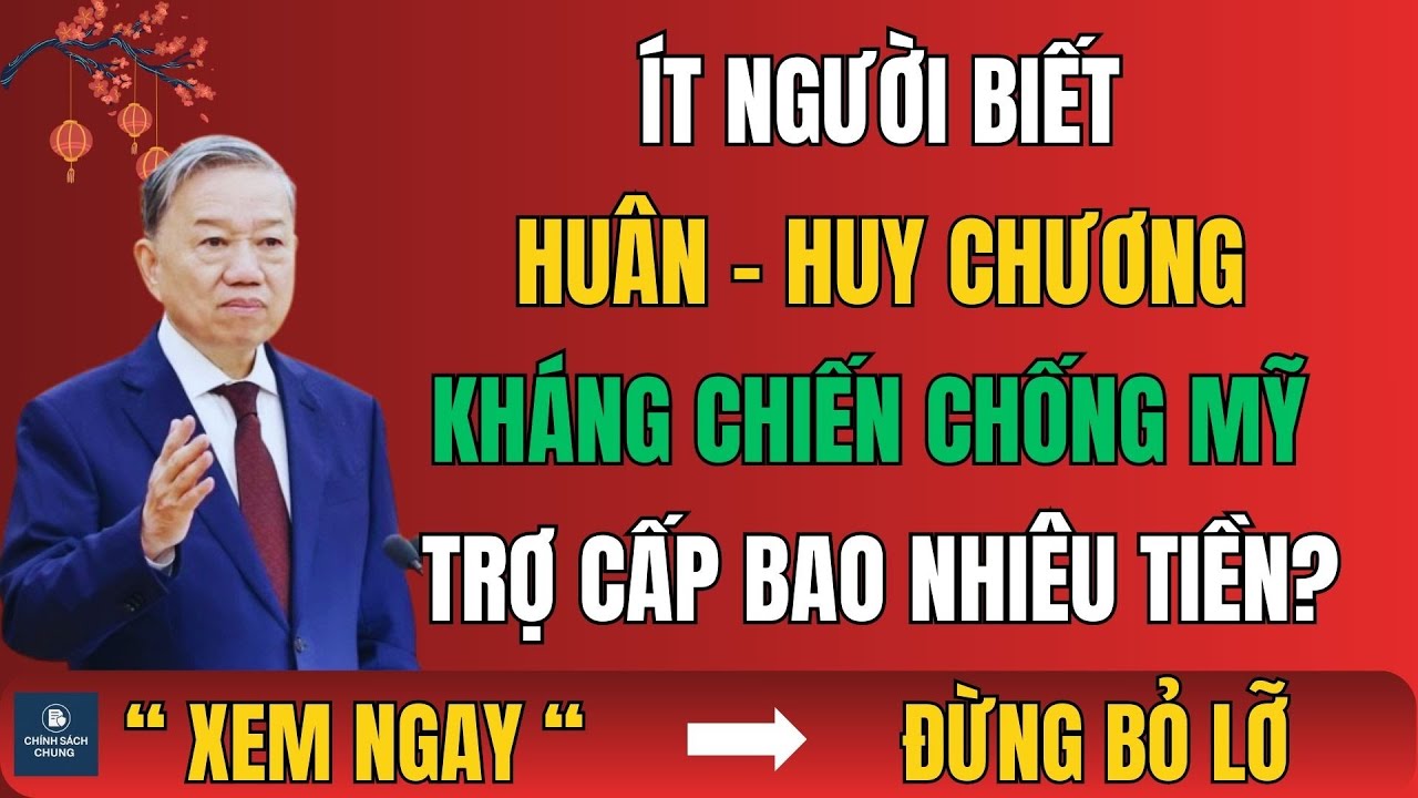 Ít người biết: Huân – Huy chương Kháng chiến chống Mỹ được nhận trợ cấp bao nhiêu tiền?